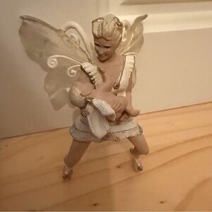 Schleich Fairy Elf Rider Figure Holding Baby Elf Fairy Fantasy